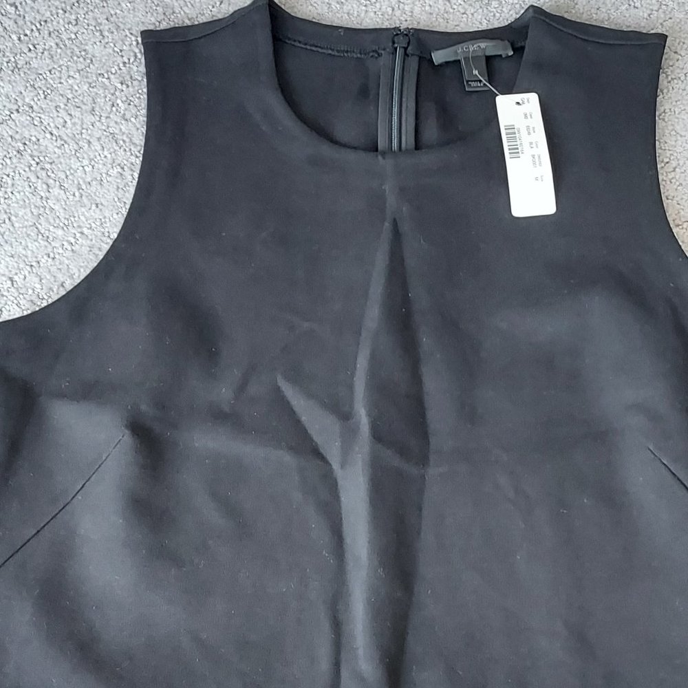J.crew frilly sleeveless blouse